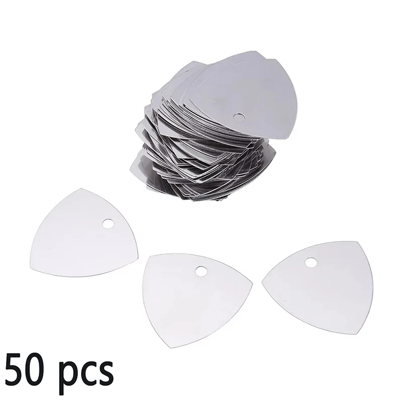 10-50Pcs Stainless Steel Metal Phone Opening Tools Thin Pry Tool For Mobile Phone Tablet Screen Repair Tools Metal Guitar Picks