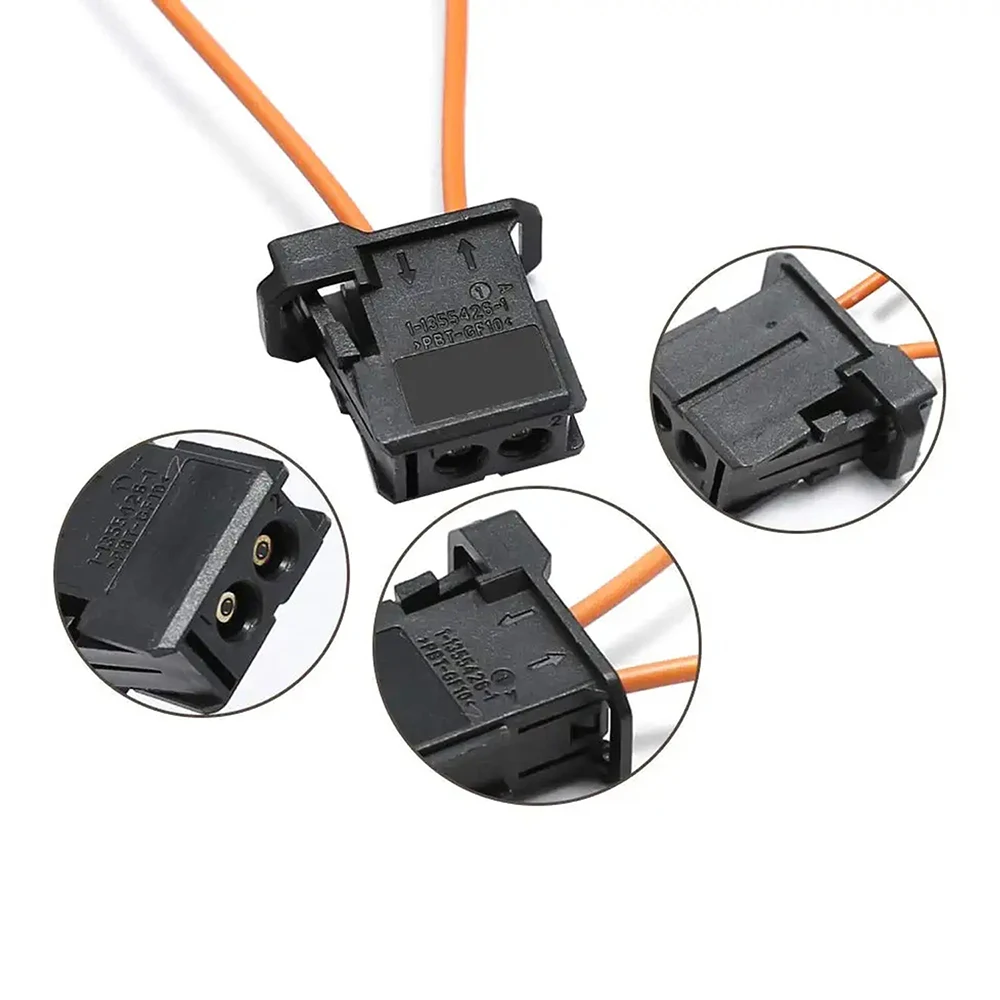 Female/Male Adapter Car MOST Fiber Optic Loop Bypass Connector For Porsche/VW/BMW/Audi/Mercedes-benz Car Repair Accessories