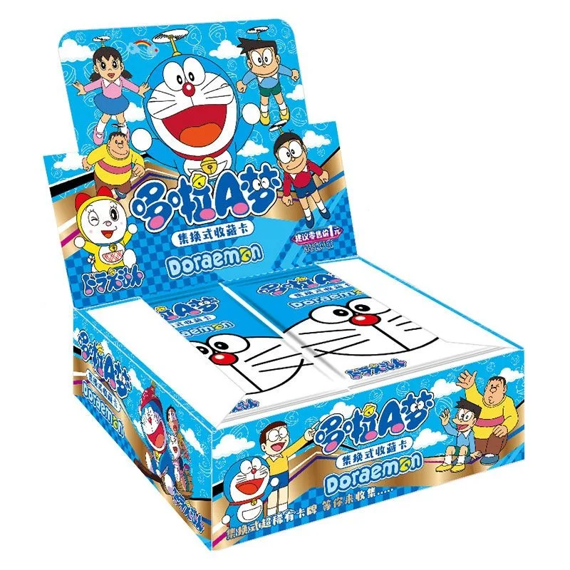 160PCSDoraemon Tarjeta de colección Anime periférico Nobi Nobita Shizuka Minamoto Big G tema nueva colección creativa regalo al por mayor