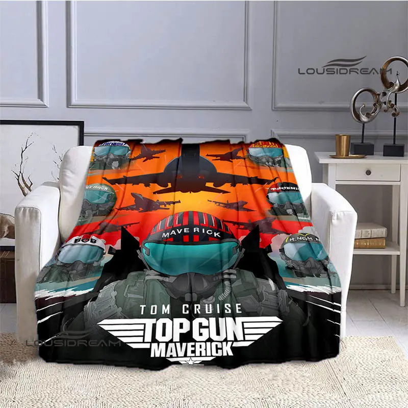 Classic Movie Top Gun Blanket children\'s warm blanket flannel blanket bed linings home travel blanket bed linings birthday gift