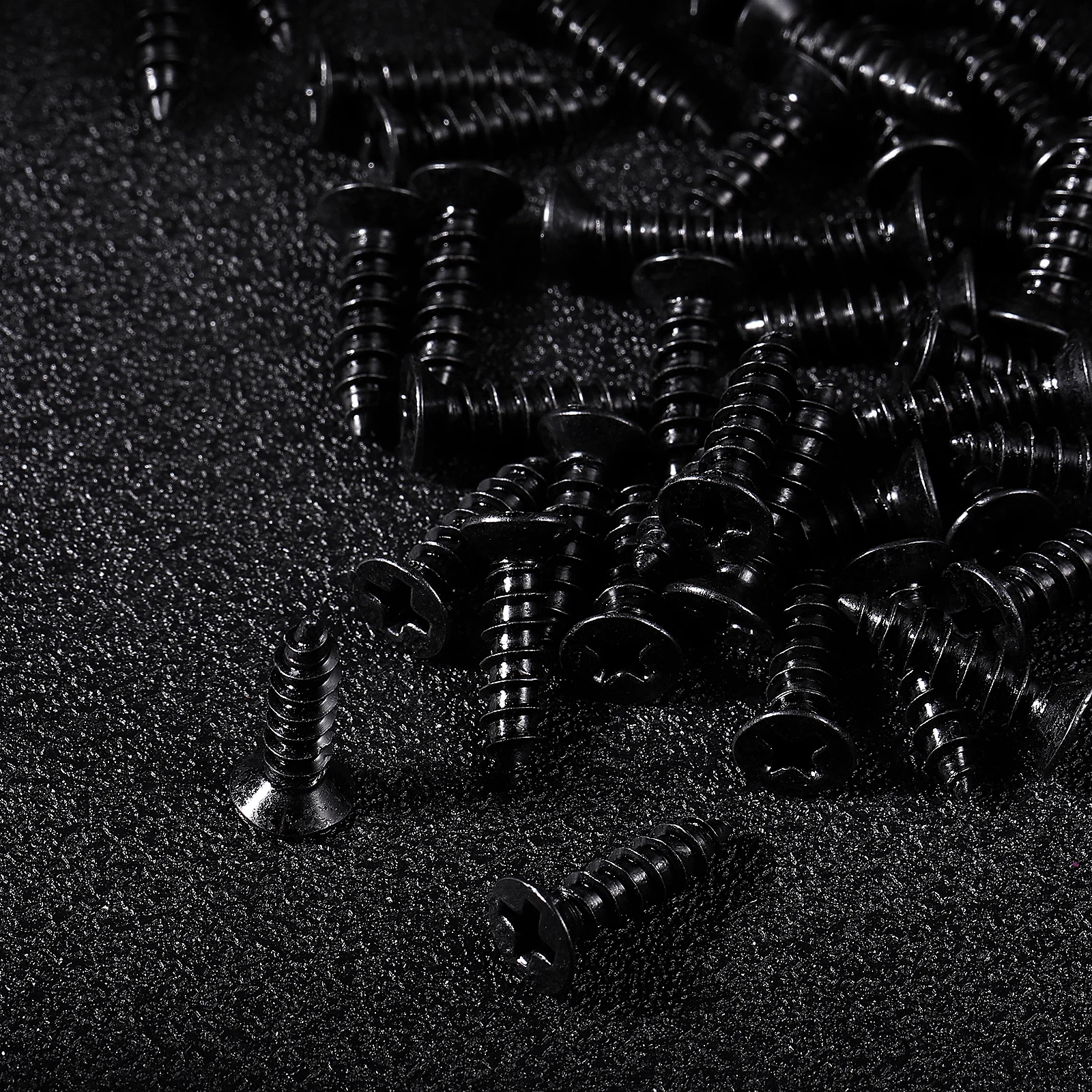 

100pcs Self tapping Screws M4x16 Carbon Steel Cross Wallboard Screws Sturdy Corrosion Resistant for Furniture Repair Wood