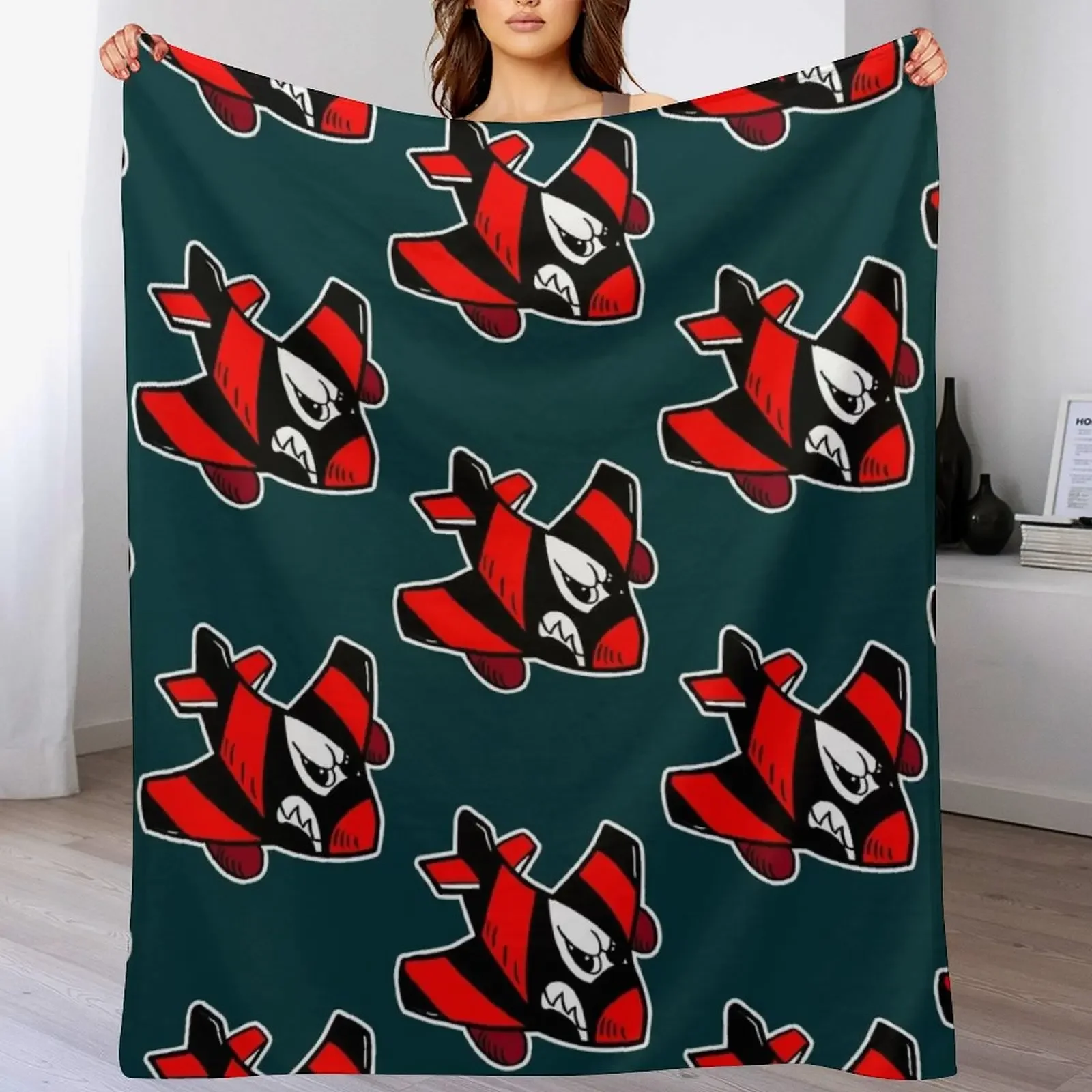 

The Bloomin_ Dons Throw Blanket Picnic Weighted warm winter Tourist Blankets