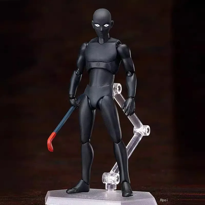 15 cm Detective Conan Hanzawa Makoto Meerdere Accessoires Zwart Anime Figuur Model Standbeeld Fans Collectie Desktop Ornament Speelgoed