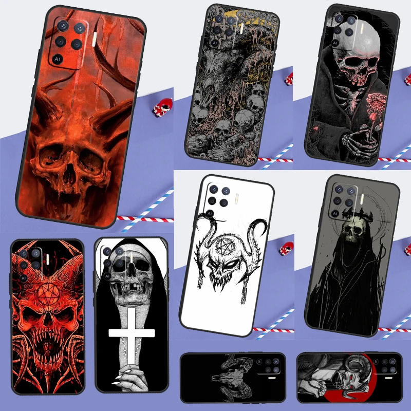 Satanic Scary Skull…