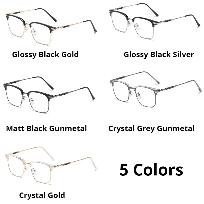 Photo chrome Sonnenbrille Männer Anti Blue Ray Computer Brille Frauen Quadrat Tr90 Metall Brille Rahmen Schutz UV Chamäleon Linse