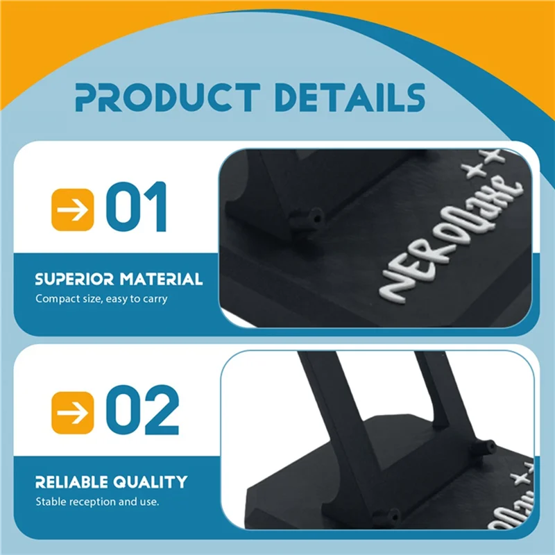 حامل AM-Bracket لطابعة Nerdqaxe+ + 4.8TH/S ASIC Miner ثلاثية الأبعاد لـ Nerdqaxe+ + 901 Crypto Miner