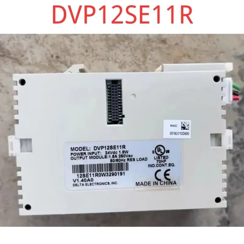 Second-hand test OK DVP12SE11R Delta DVP12SE11R Delta PLC