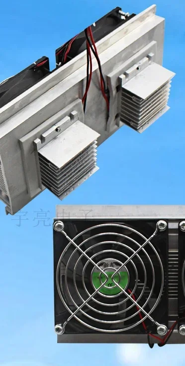 Dual Core Semiconductor Electronic Refrigeration Chip Refrigerator Home Diy12v Small Air Conditioner Small Refrigerator Kit