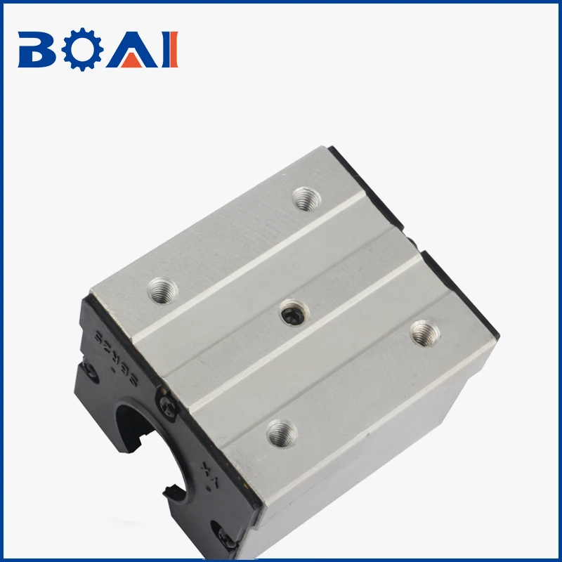 قضبان مستديرة كتلة Gulide المنزلق SBR16/SBR20/SBR25/SBR30/SBR40 نوع الغبار واقية