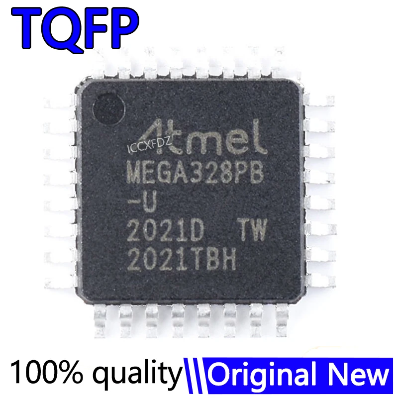 1-100Pcs/lot ATMEGA328PB-AU ATMEGA328PB MEGA328PB-U TQFP-32 IC microcontroller
