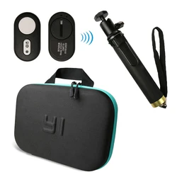 Yi 4K Camera Storage Bag Bluetooth Remote Control For Xiaomi Yi Monopod Selfie Stick For Xiaomi Yi 4K Xiaoyi 4K+ Action Camera