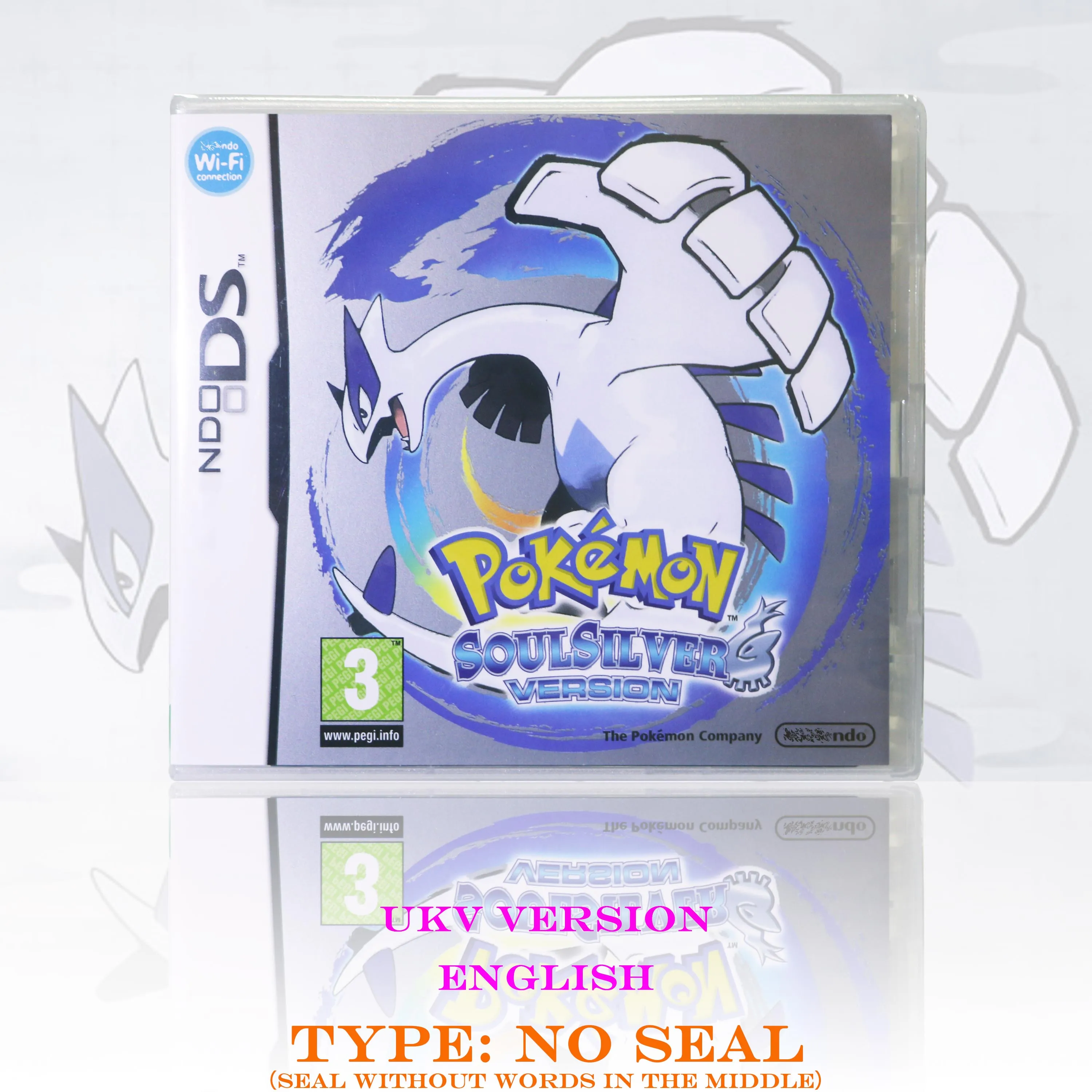 UKV Versie Pokémon Platinum Zwart Wit Nieuwe Verzegelde Verpakking Met Doos en Handleidingen DS Videogame Cartridge Voor DS 2DS 3DS Console