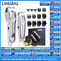 2024 Limural Home appliance Hair Clippers Professional Cordless Clippers Hair Cutting Beard Barbers Electric shaver for men