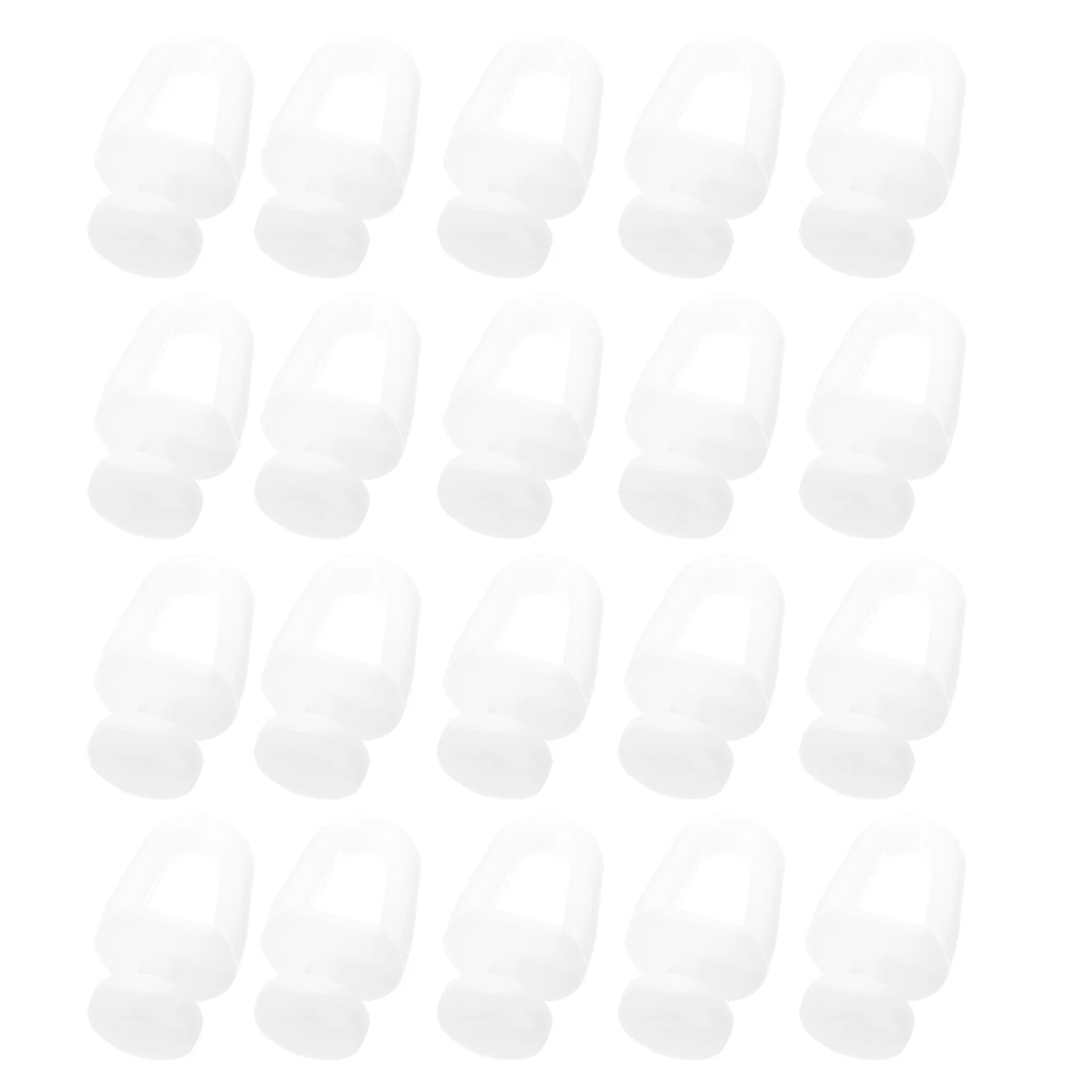 

200Pcs Curtain Track Gliders Plastic Wheels Silent Rollers Easy Install for Drapery Curtains Sliding Doors Curtain Glider