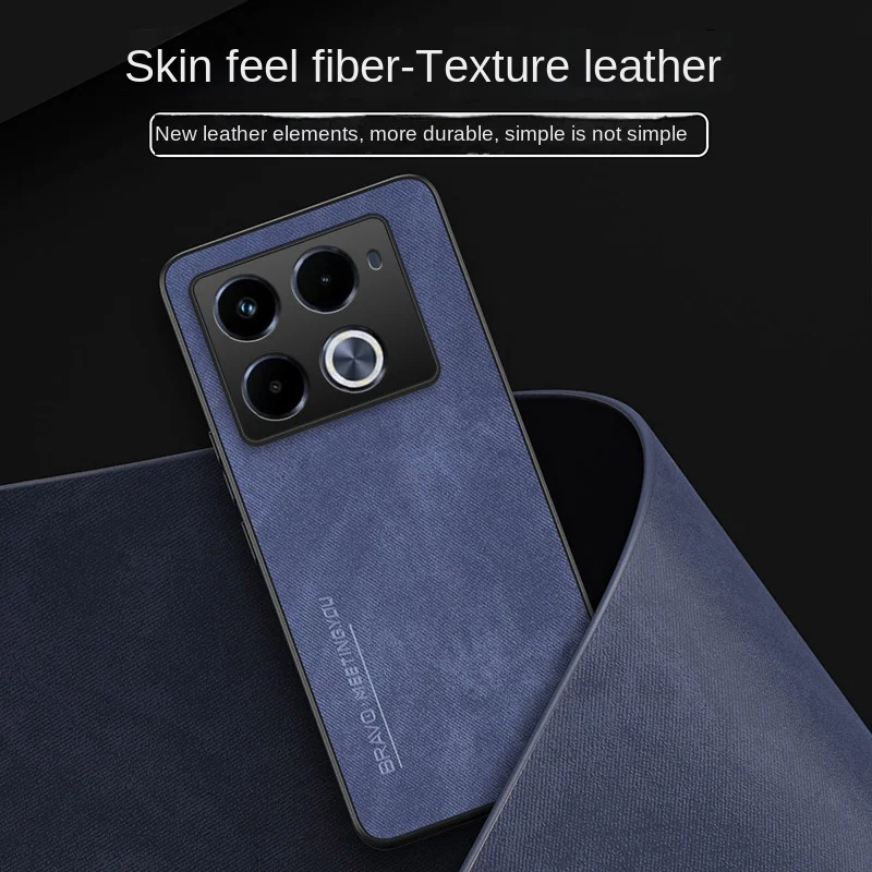 For Infinix Note 40 Pro Case Soft PU Skin Protective Back Cover Case For Infinix Note 40 Pro Plus Note40 Full Cover Phone Shell