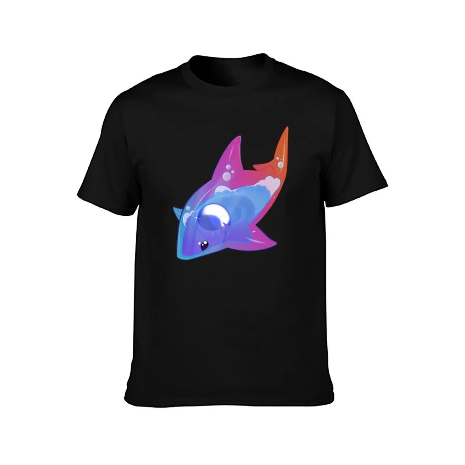 Ramune Soda Shark! T-Shirt Big Size Short Sleeve Casual Top