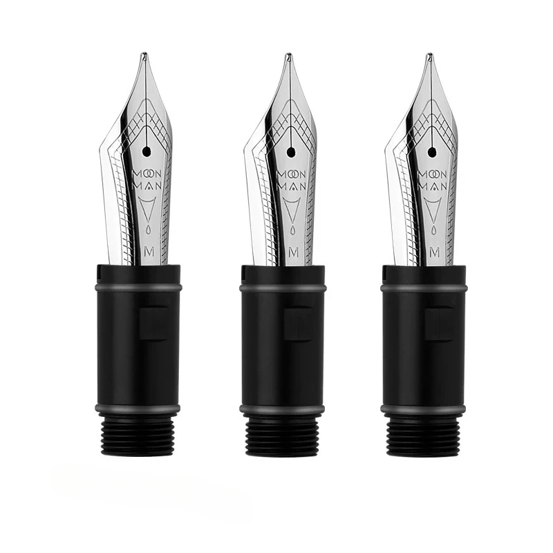 2PCS 3PCS MAJOHN NO6 Fountain Pen Nib EF F M Stub Size Original Spare Nib Set for P136 P138 P139 V60 Writing Accessories