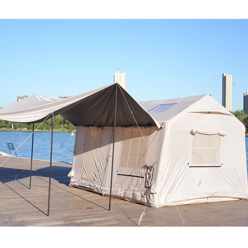 

Tom AutoOutdoor Camping Tent Folding Portable Tent 12 square Meters Inflatable Tent