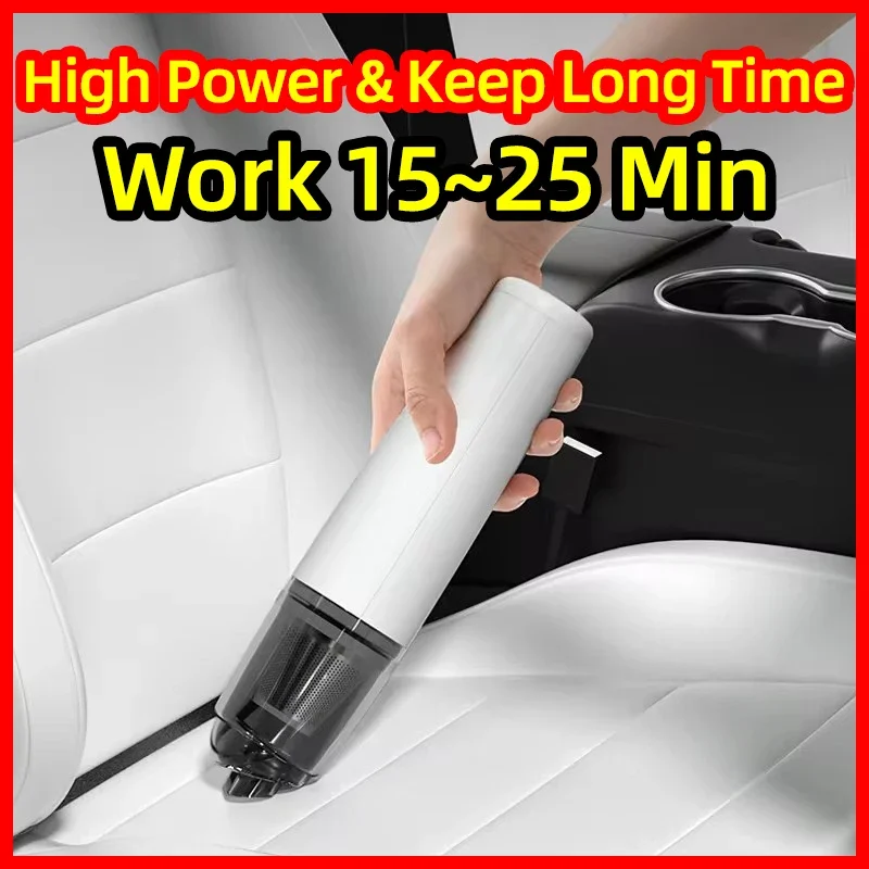 8000Pa Wireless Car Vacuum Cleaner Handheld Large Suction Force Cordless Vacuum Cleaner Carpet Cleaner Mini Cleaning Tools