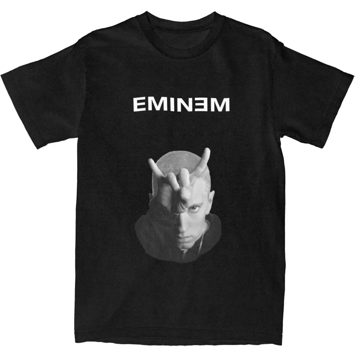 Singer Music Eminem T Shirt Beach Vintage T Shirts Cotton Trendy Cool Tee Shirt For Couple Short Sleeve Print Tops