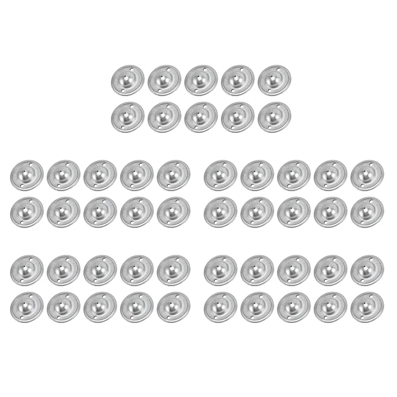 

N04R 50Pcs CY-16B 5/8-Inch Bearing Steel Roller Ball Flange Conveyor Transfer Unit