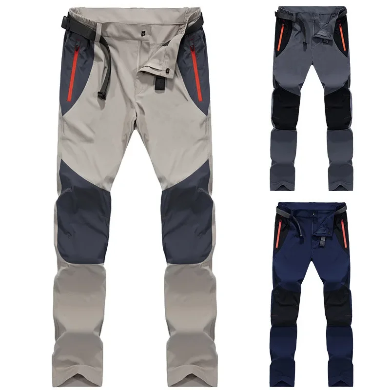 New Men's Quick Dry Pants Outdoor Climbing Sport Casual Pants Loose Fit Direct Manufacturer Stock