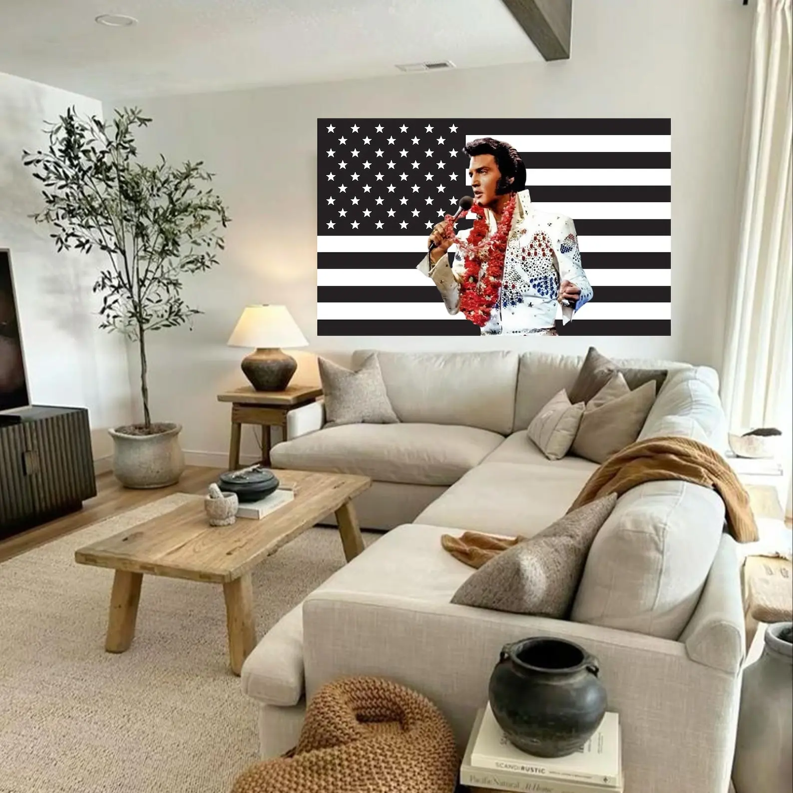 E-Elvis P-Presley Black American Flag Outdoor Decor Decorative Home Objects Decoration Garage Flags Barber Shop Tapestry Flaga