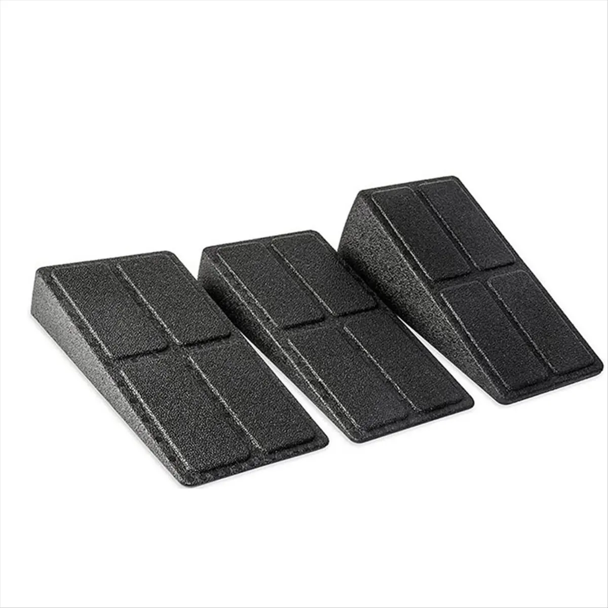 ABPF 3pcs Yoga Bricks Squat Wedge Blocks Slant Board Adjustable Non-Slip Foot Stretcher for Gym Fitness Yoga Accessories