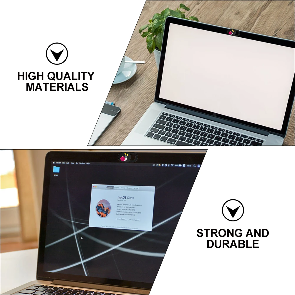 

3 Pcs Privacy Cover Web Camera for Laptop Tablet Protective Covers Protection Sticker Computer Lens