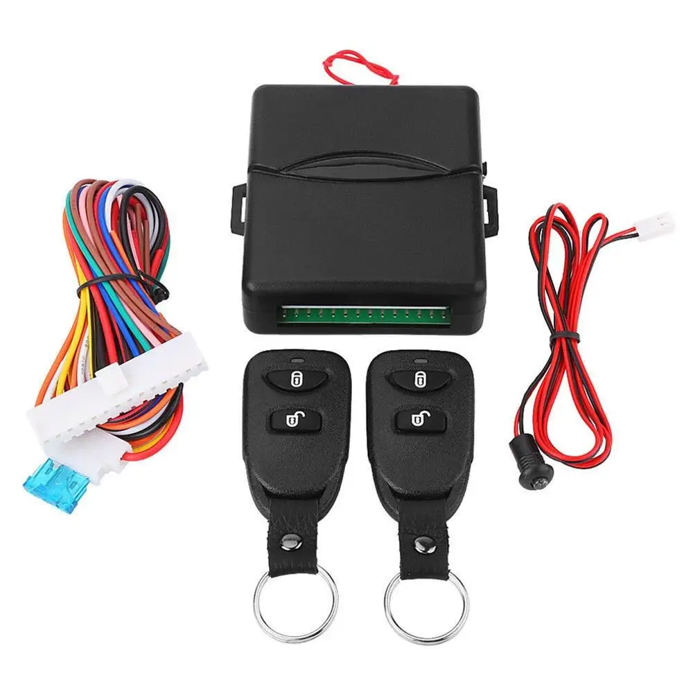 Car Remote Central Door Lock Keyless System Remote Control 12V Car Alarm Systems Central Locking withAuto Remote Central Kit