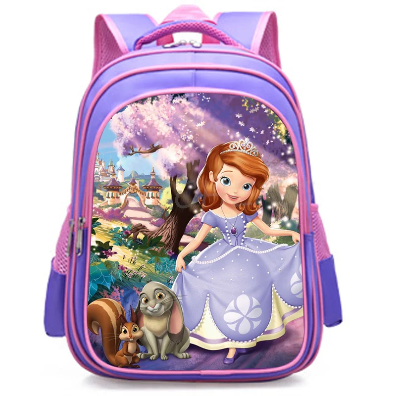 16 inch Mochila Kpop Frozen Elsa Princess School Bag For Kids Girls Book Backpack Children School Bag College Schoolbag Travel