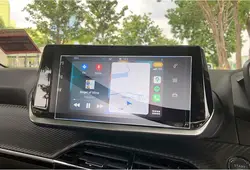 For Peugeot 208 2008 e-208 e-2008 2020-2022 2023 7 inch car LCD  gps Navigation Tempered glass  Screen film protector