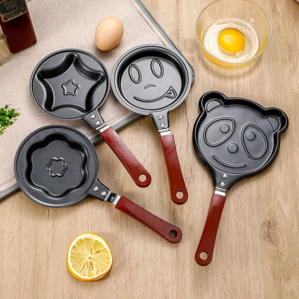 Heart Fried Egg Mold Non-Stick Cooking Tool for Kids Baby Breakfast Poached Egg Shaper Kitchen Gadget