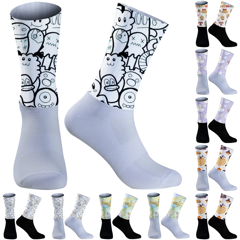 

Sports Outdoor Cycling Socks Cross-country Compression 2024 New Summer Bike Socks