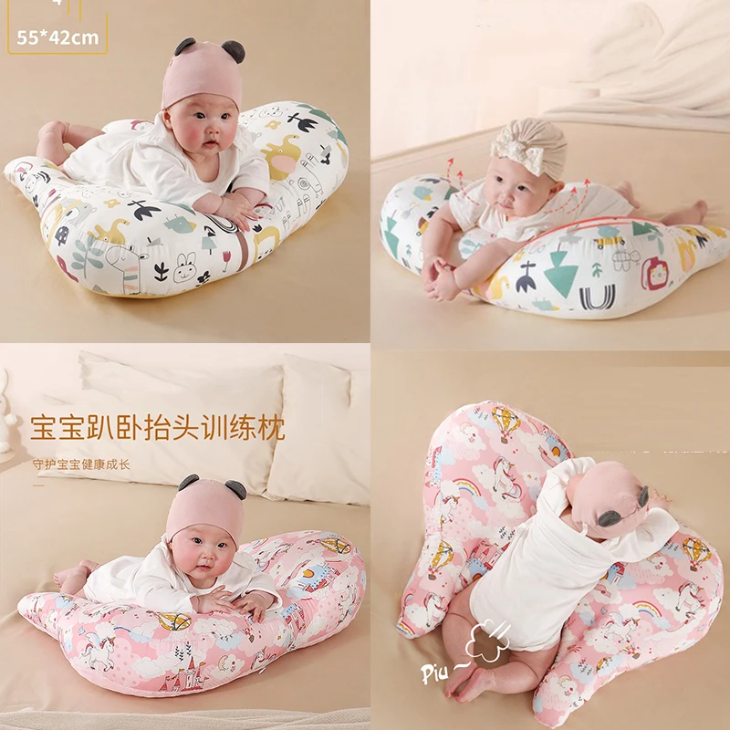 Newborn Breastfeeding Pillow Four Seasons Universal Double-sided Lumbar Support U-shaped Cushion Baby Auxiliary Exercises Pillow