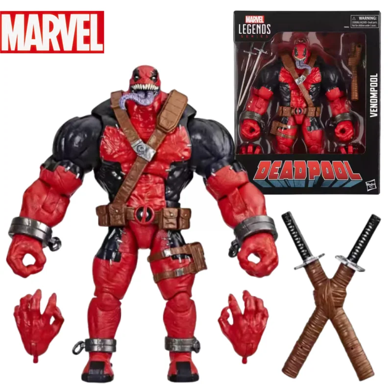 오리지널 마블 레전드 Venompool 디럭스 액션 피규어 모델, 소장용 장난감, 생일 크리스마스 선물, 독점 8 인치