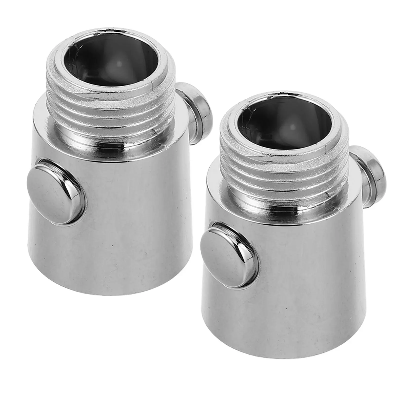 2Pcs Rv Shower Head Stop Valve Compact Design One-Button Shutoff Water Flow Control Shower Valve Replacement Plastic Durable