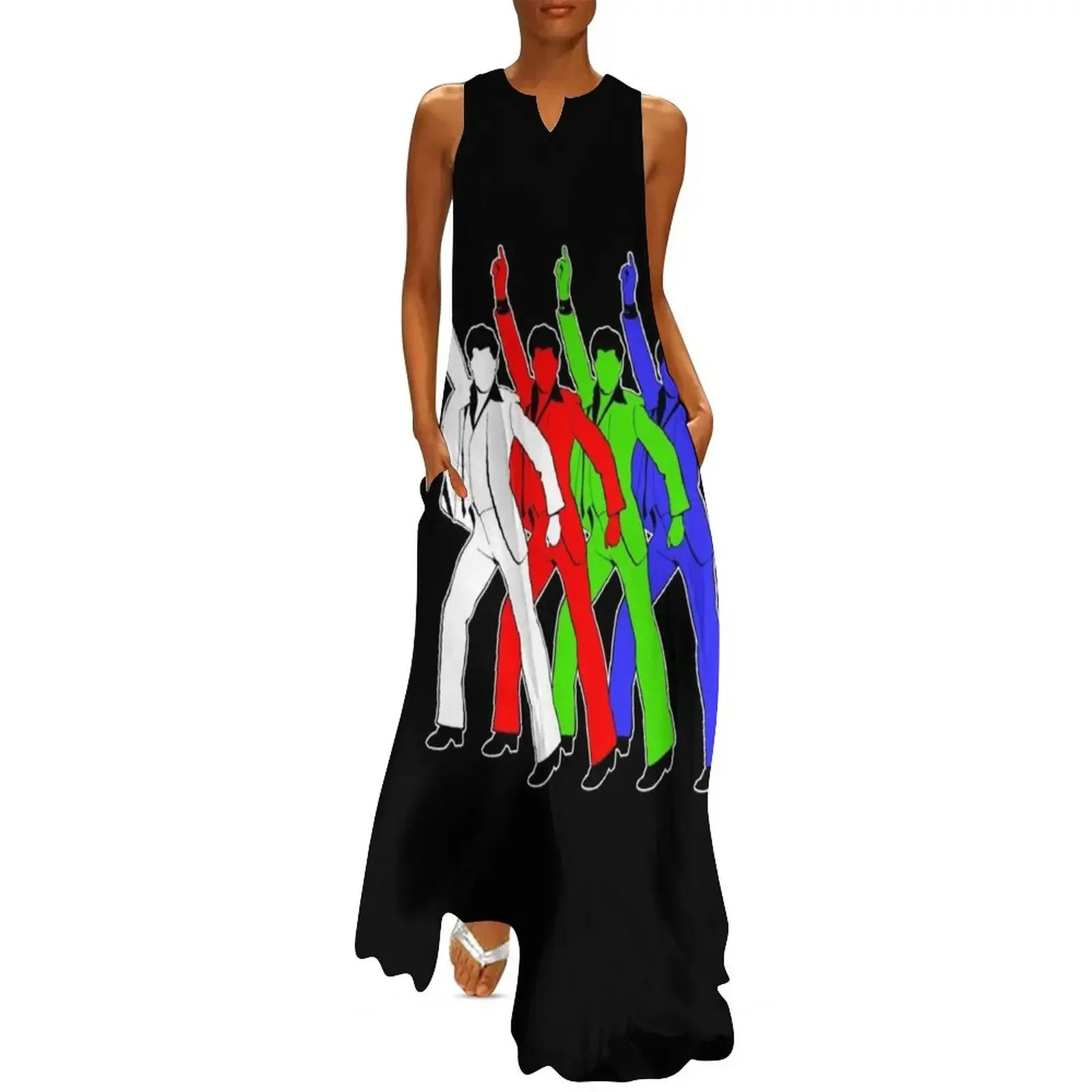 

Saturday Night Fever Long Dress Evening gown Woman's evening dress Summer dresses for women Women dresses summer Dress