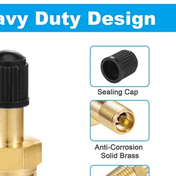 1/4 NPT 1/8 NPT Air Compressor Tanks Fill Valve Anti-Corrosion Brass Schrader Valve (M)…