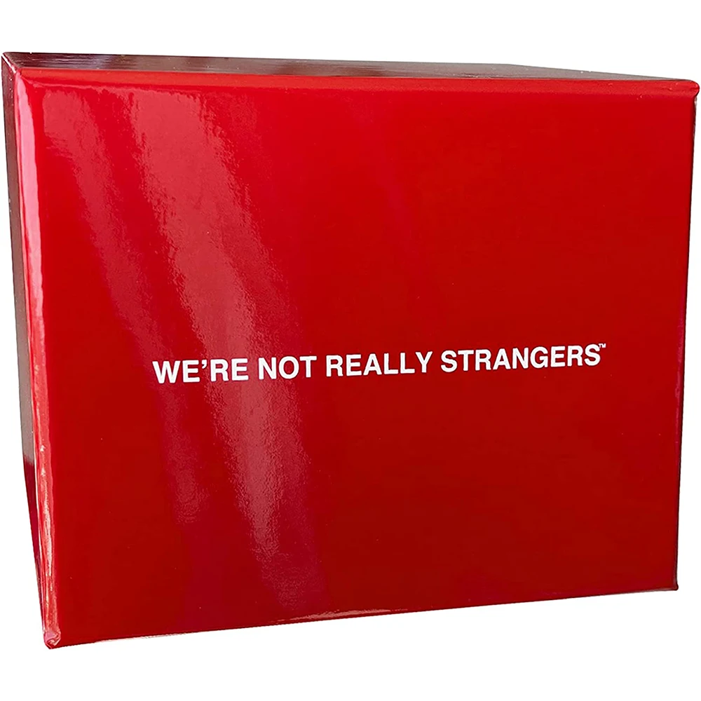 We\'Re Not Really Strangers Family Card Game 150 Cards Wild Cards Fun Party Game