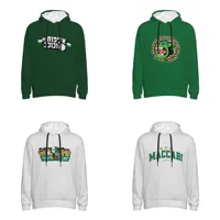 MHFC Maccabi - Haifa Green Apes Men's Pullover Hoodie Casual Hooded Sweatshirt Best Hoodies Sportswear Tracksuit with Pocket