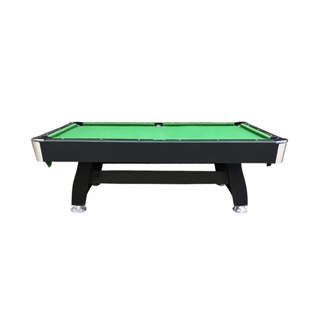 Hot Selling 8ft 9ft Size Slate Top Billiard Table Game Room Slate Bed Billiards Pool Table