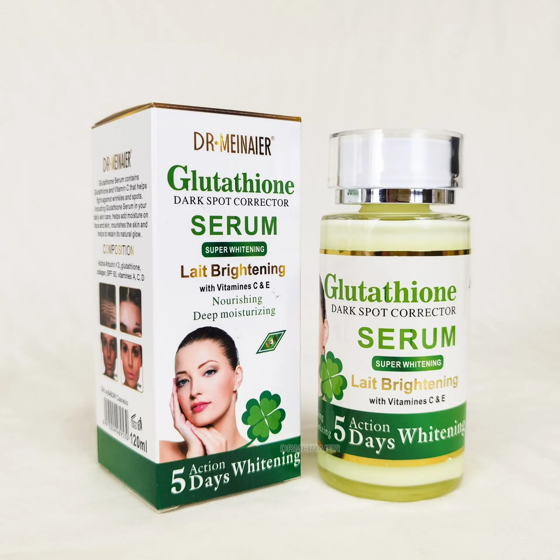 120ml Glutathione Serum for Face & Eye for Brightening Skin,Dark Spot  Corrector,Reduce Wrinkle,Anti Aging,With Vitamin E&C - AliExpress 66