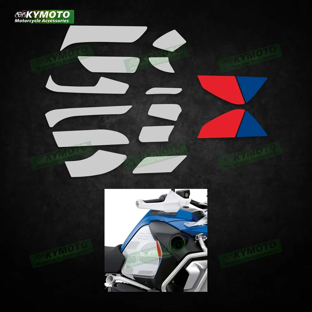 

For R1250GS R1250 Gs R1250 motorcycle accessories decals fairing modified fuel tank protection reflective sticker decoration