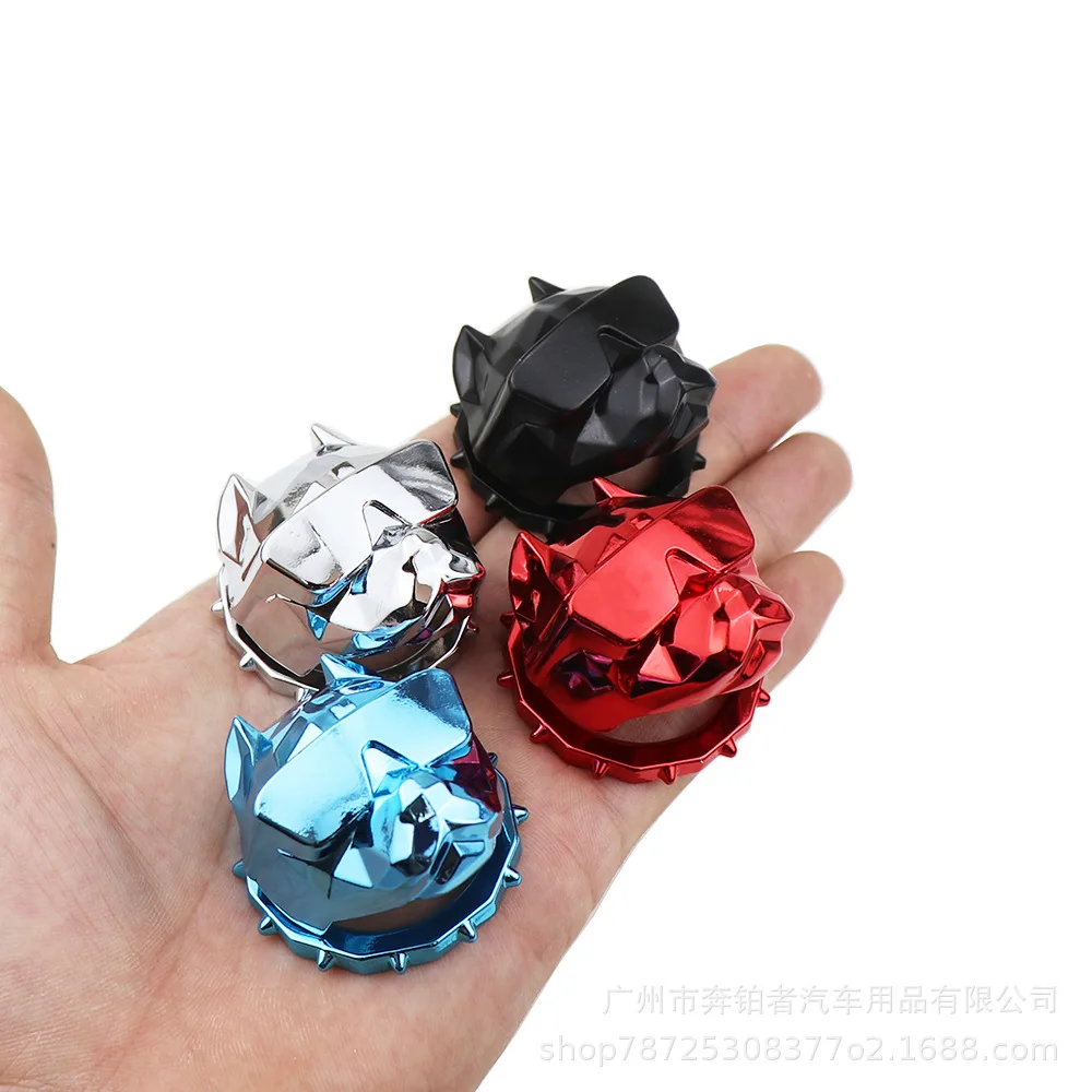 Car Decoration Domineering Bull Dog Engine Ignition Onekey Start Stop Push Switch Button Protective Auto Interior Accessories - Image 3
