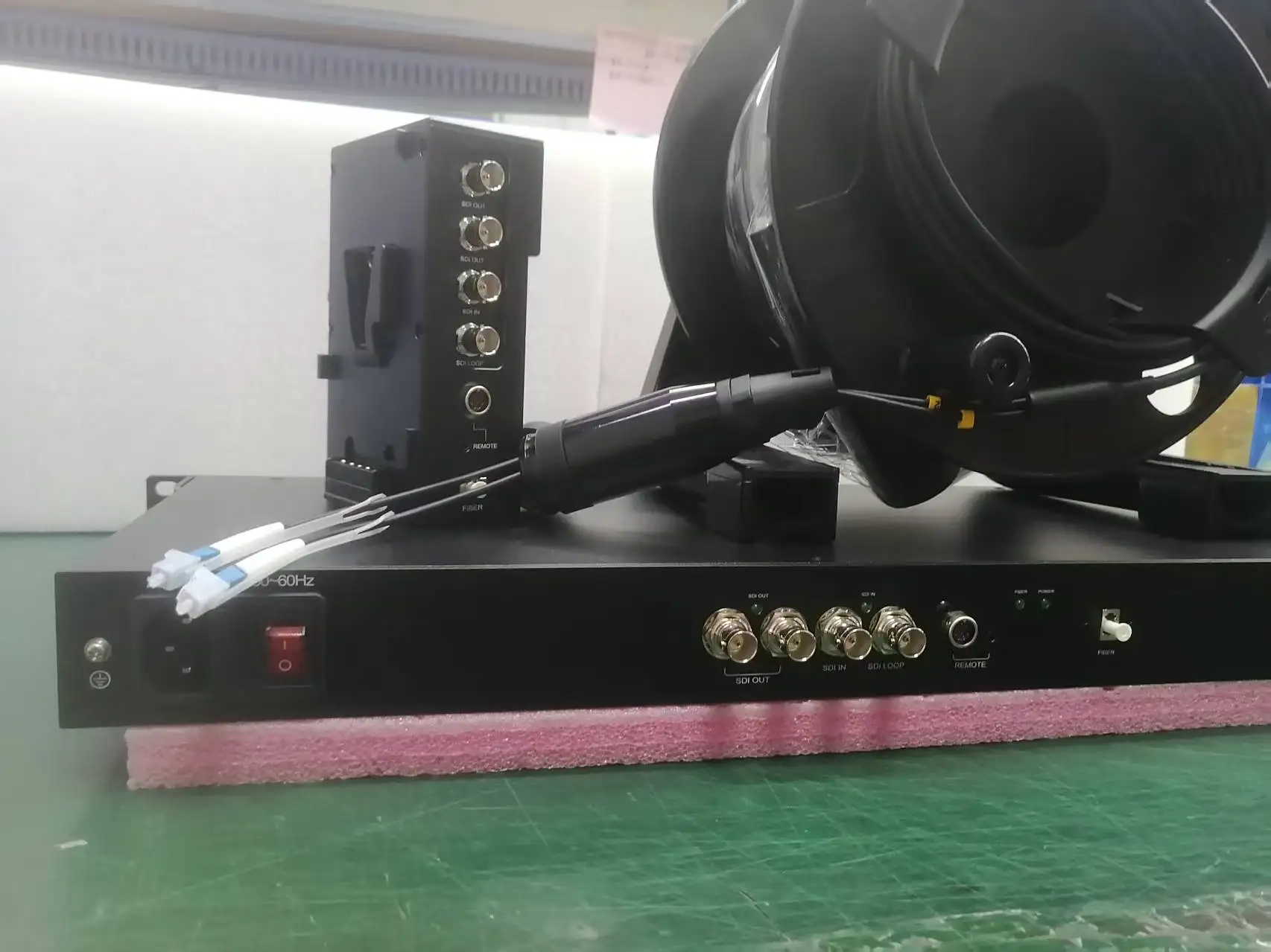 12G SDI Video Transmissions in Live Production With 12G SDI, PGM Return Video, CCU Remote Control