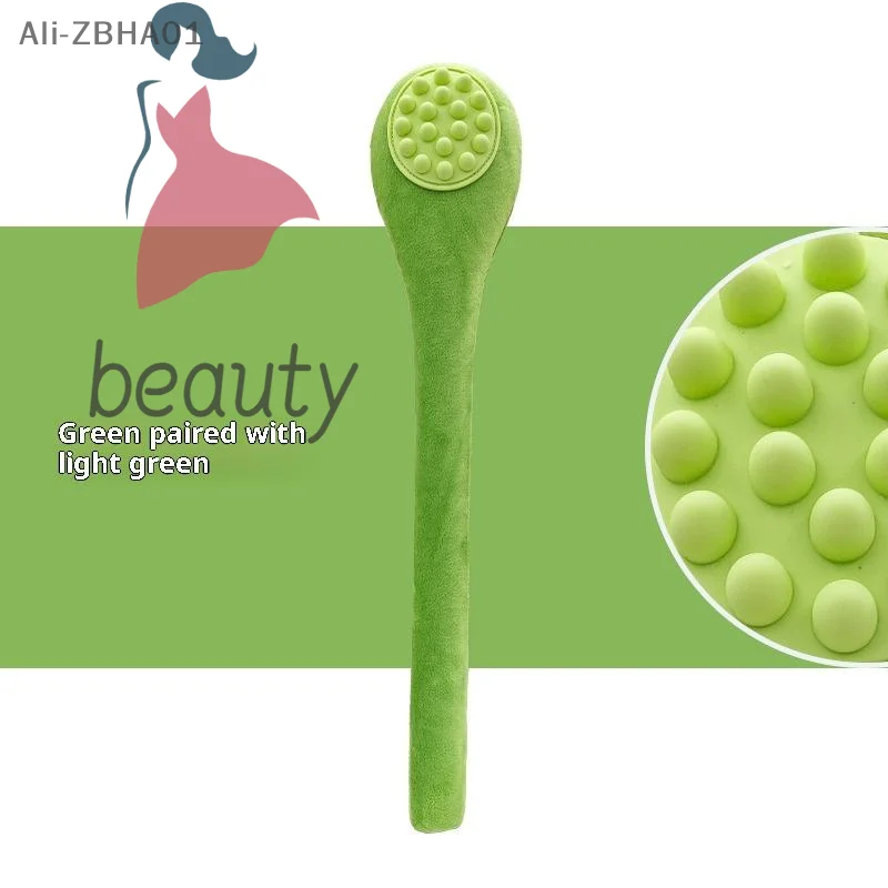 Meridian Beat Stick Device Health Hammer Multi-functional Soft Elasticity Extended Back Pounding Bump Massage Hammer