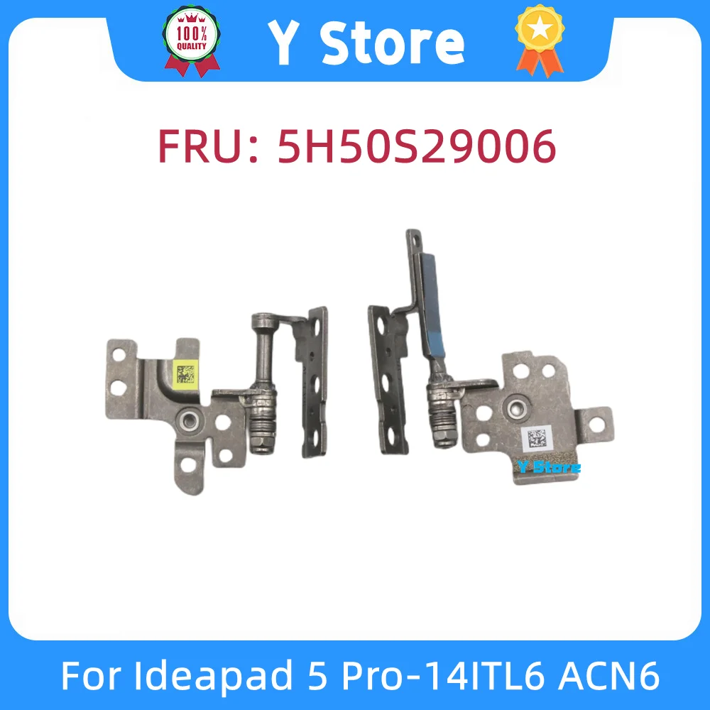 

Y Store Original New Laptop Left + Right LCD Hinge 5H50S29006 For Lenovo Ideapad 5 Pro-14ITL6 ACN6 14IAP7 14ARH7 Fast Ship