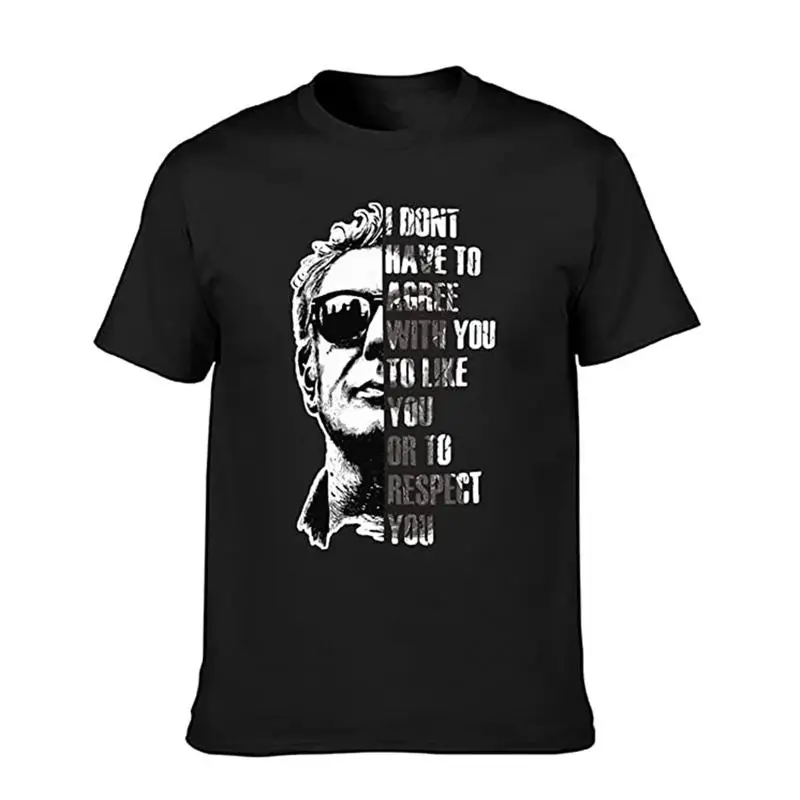 

Новая популярная удобная и простая забавная футболка Anthony Bourdain