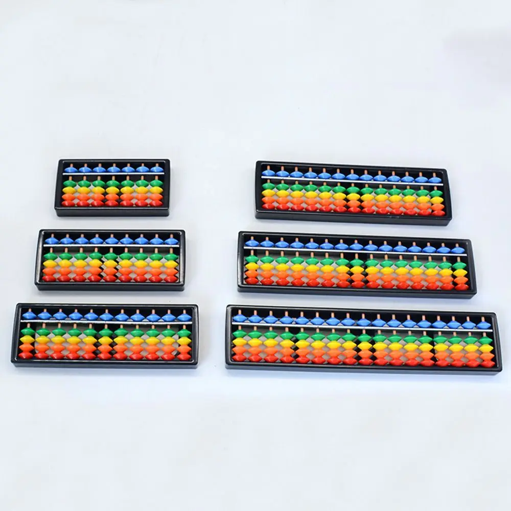 for Children 7-15 Digits Chinese Traditional Arithmetic  Abacus Kid Learning Montessori
